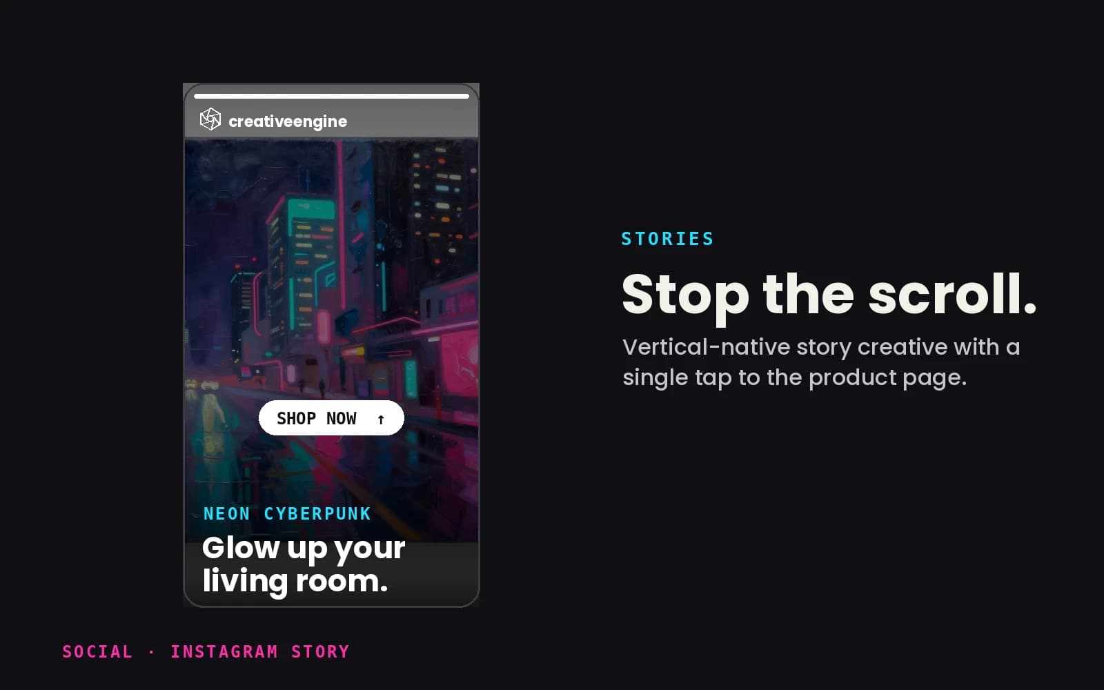 Digital campaign — social, display & out-of-home — panel