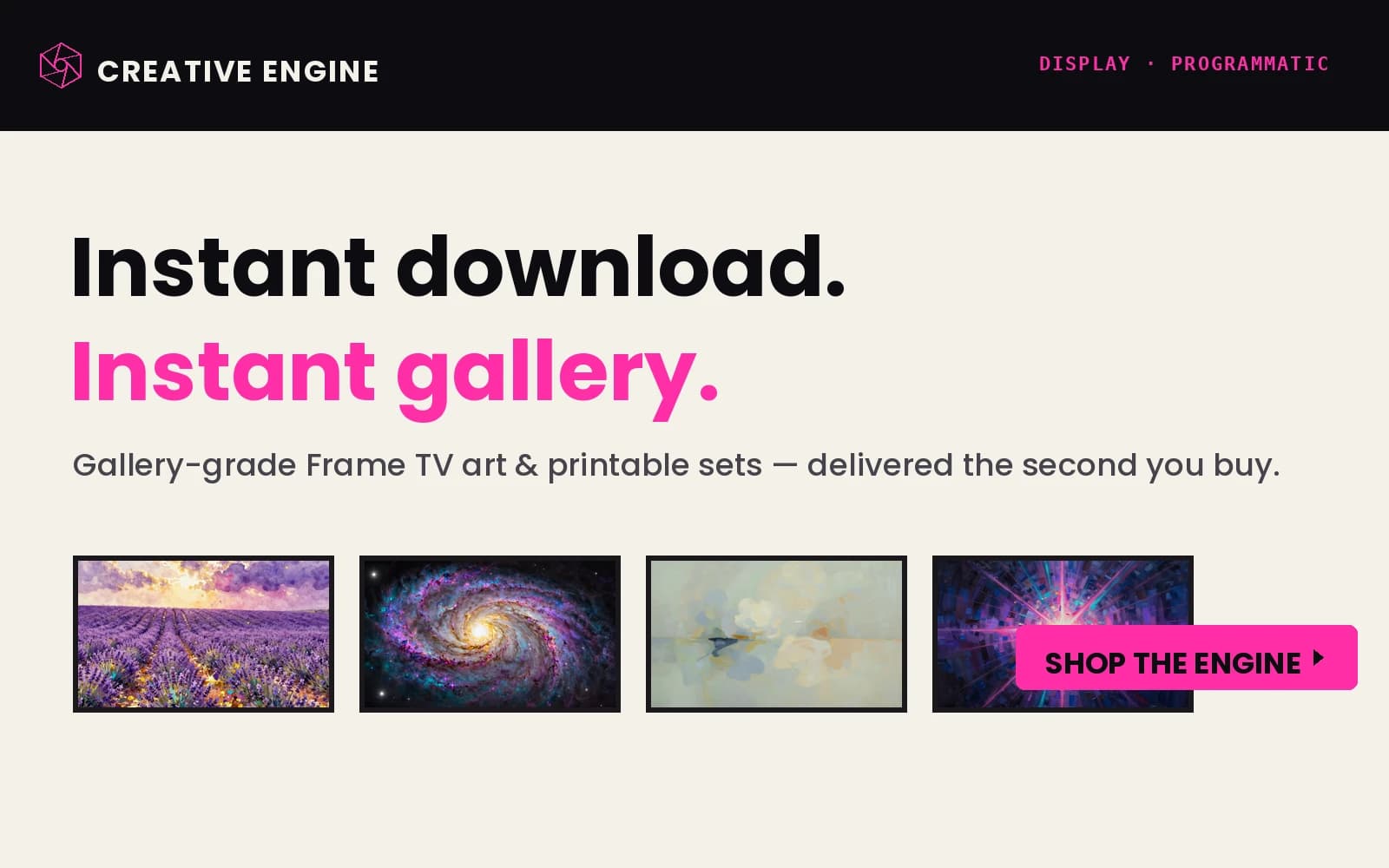 Digital campaign — social, display & out-of-home — panel