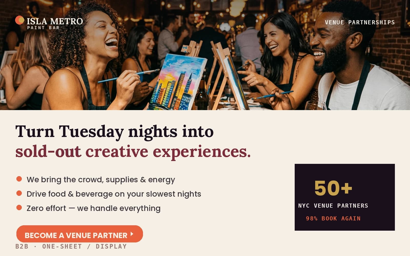 Digital campaign — social, corporate & out-of-home — panel