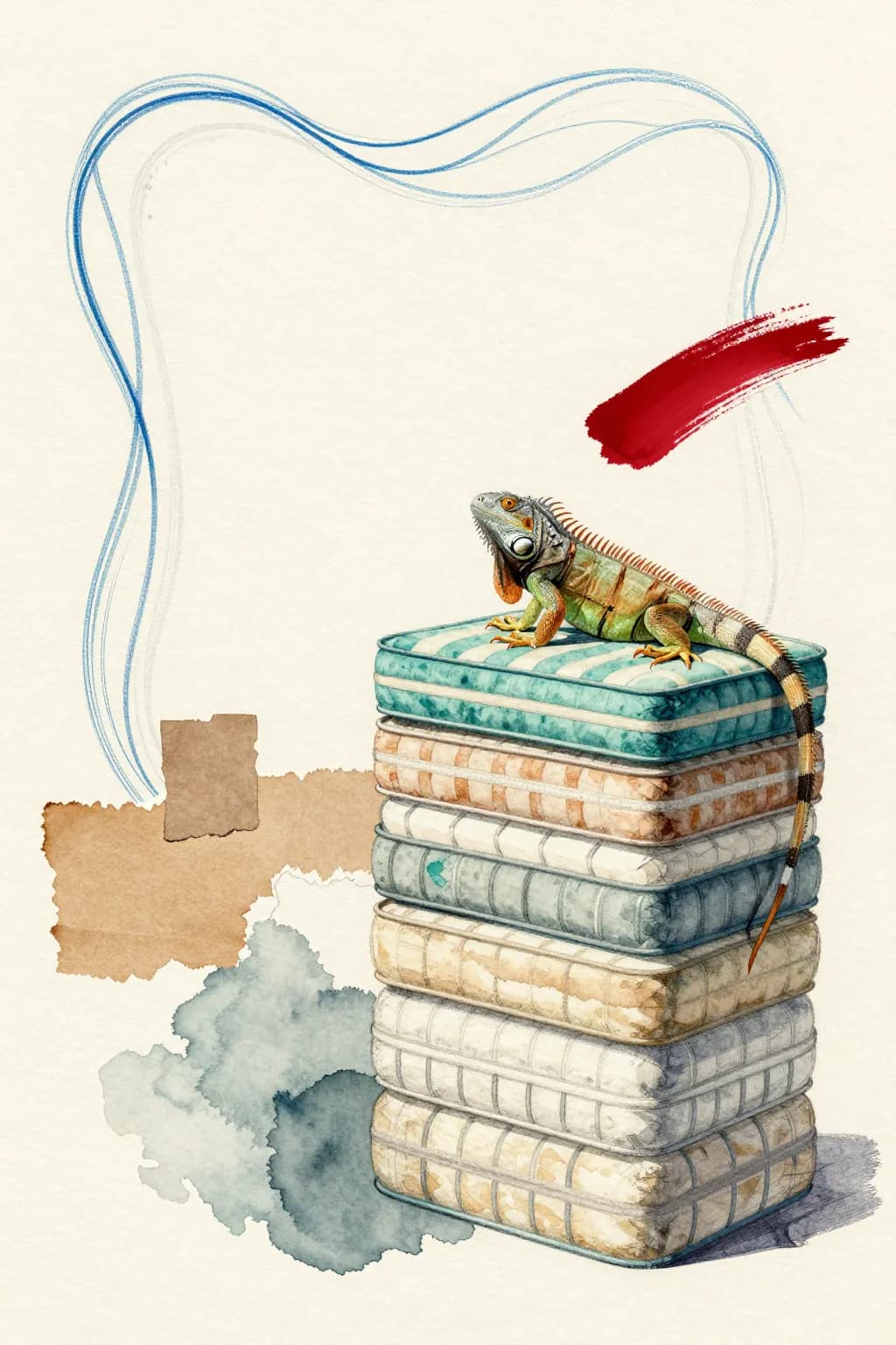 Key visuals — the 12 plates — panel
