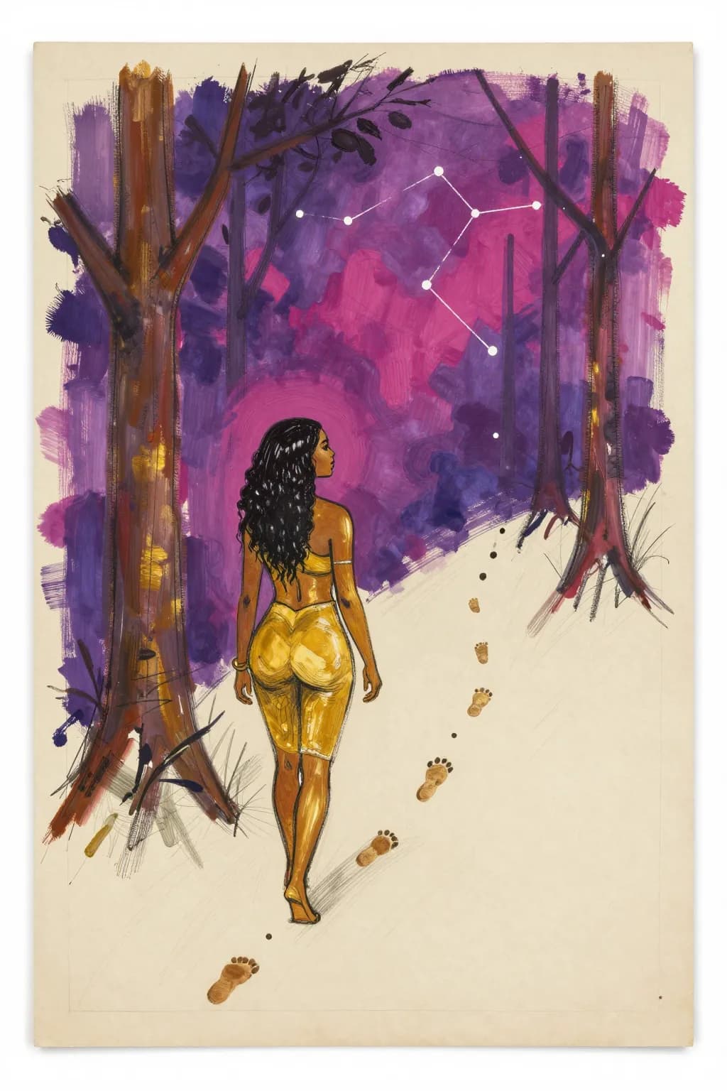 The collection · Folklore × futurism — panel
