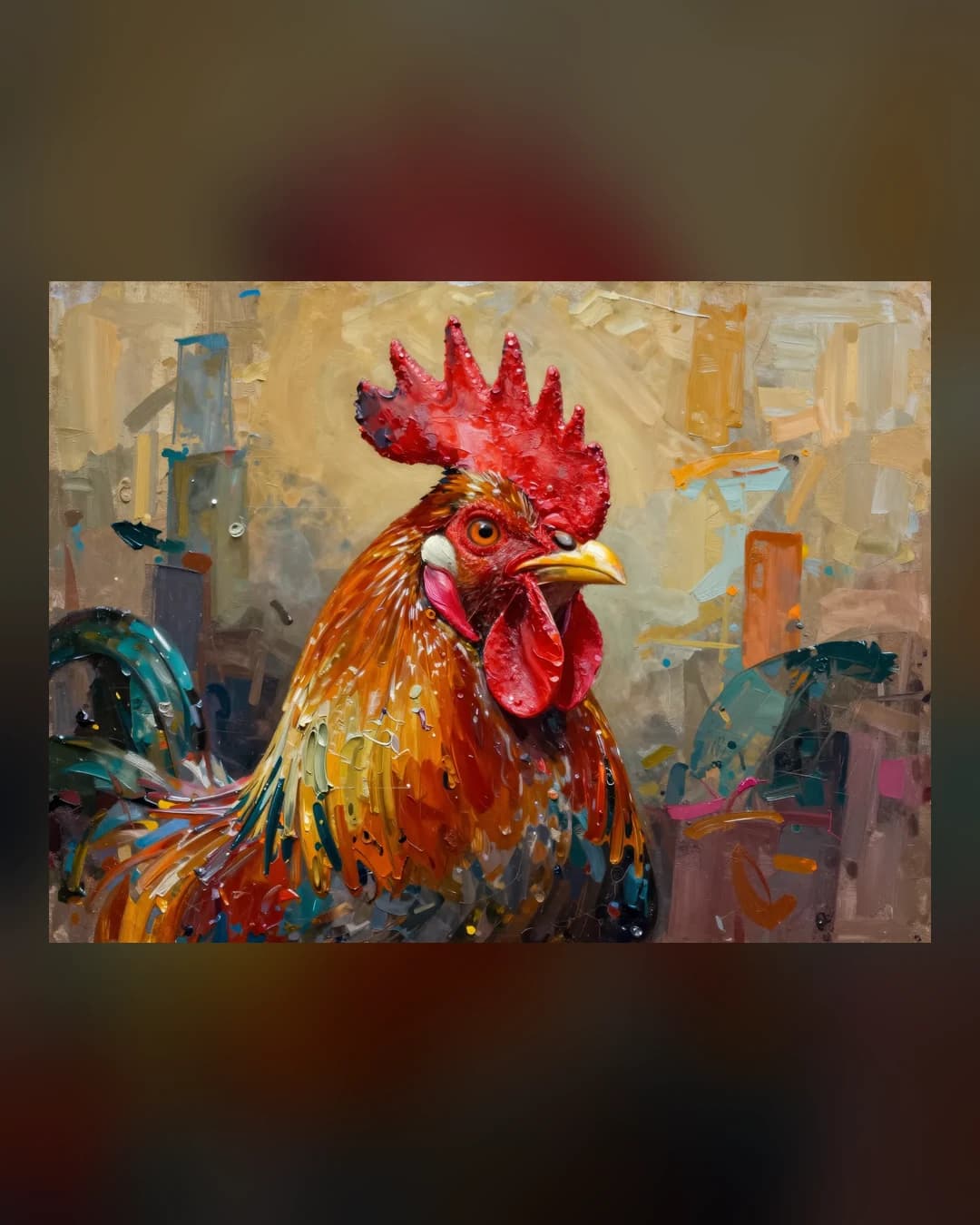 Animalia Caribe — 2026 — Criollo Rooster