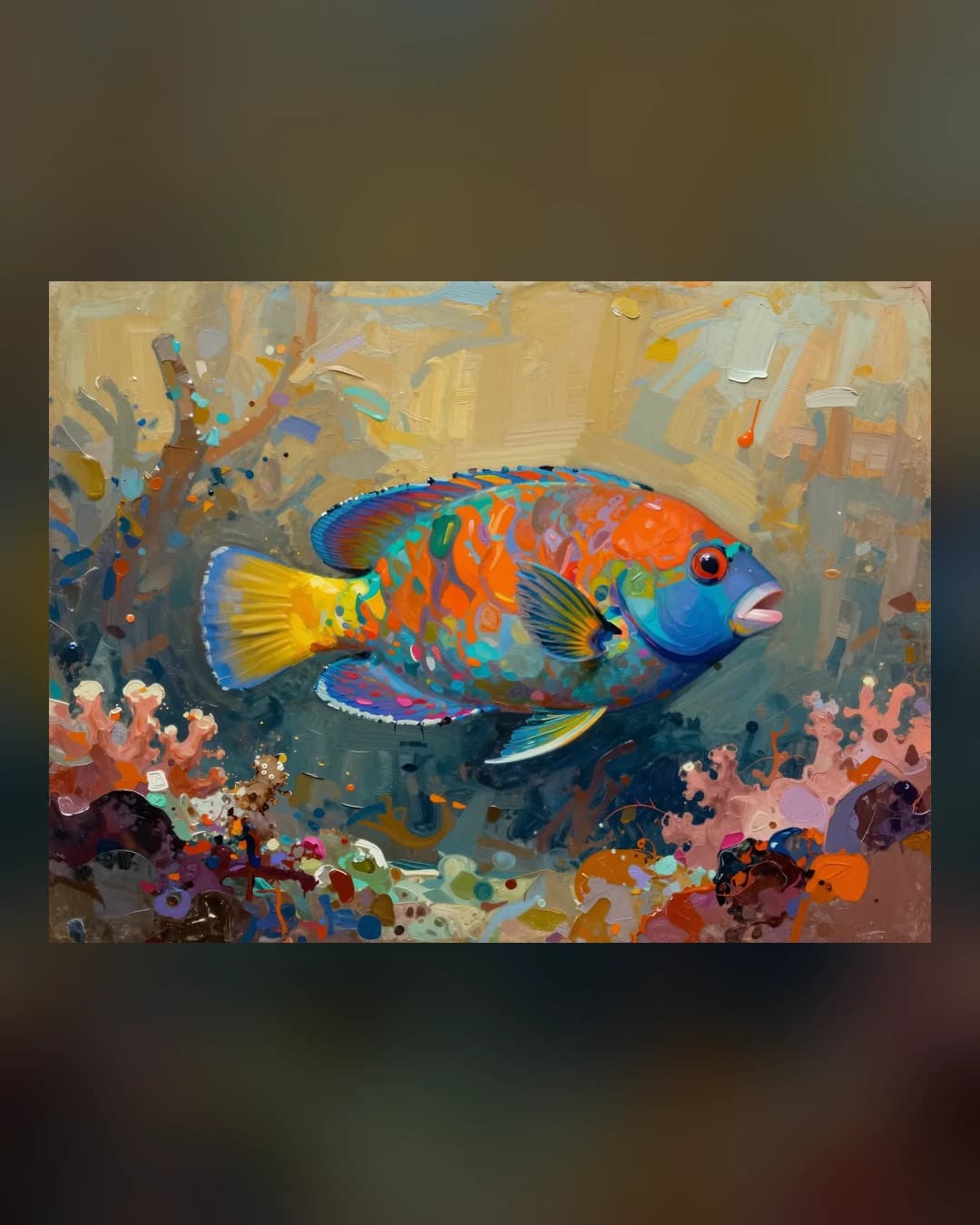 Animalia Caribe — 2026 — Rainbow Parrotfish