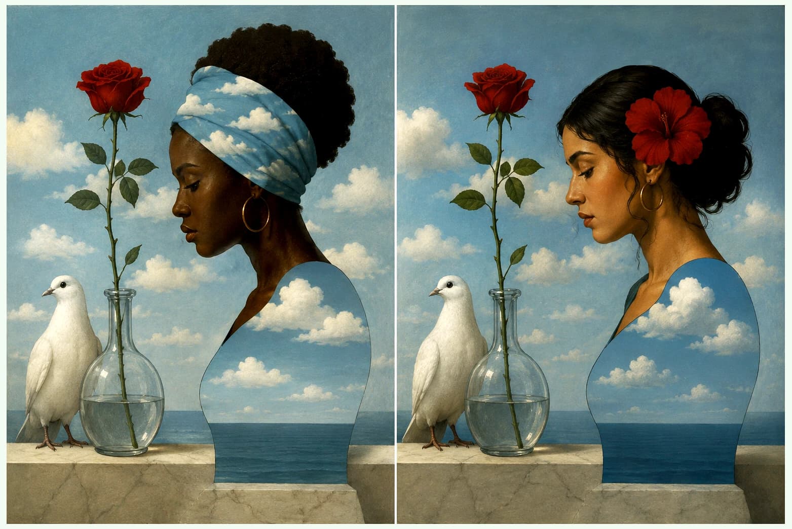 Caribbean Venus, Caribbean Queen (2020) — Venus and the doves