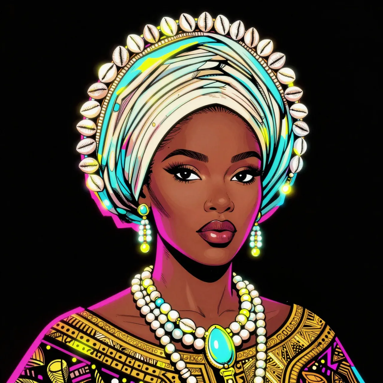 Afrofuturism: The New Cyberpunk (2026) — Cowrie Crown