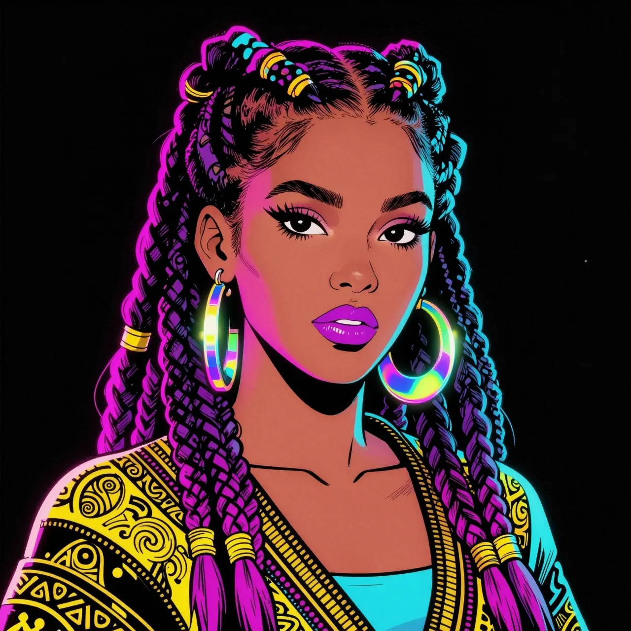 Afrofuturism: The New Cyberpunk (2026) — Neon Braids