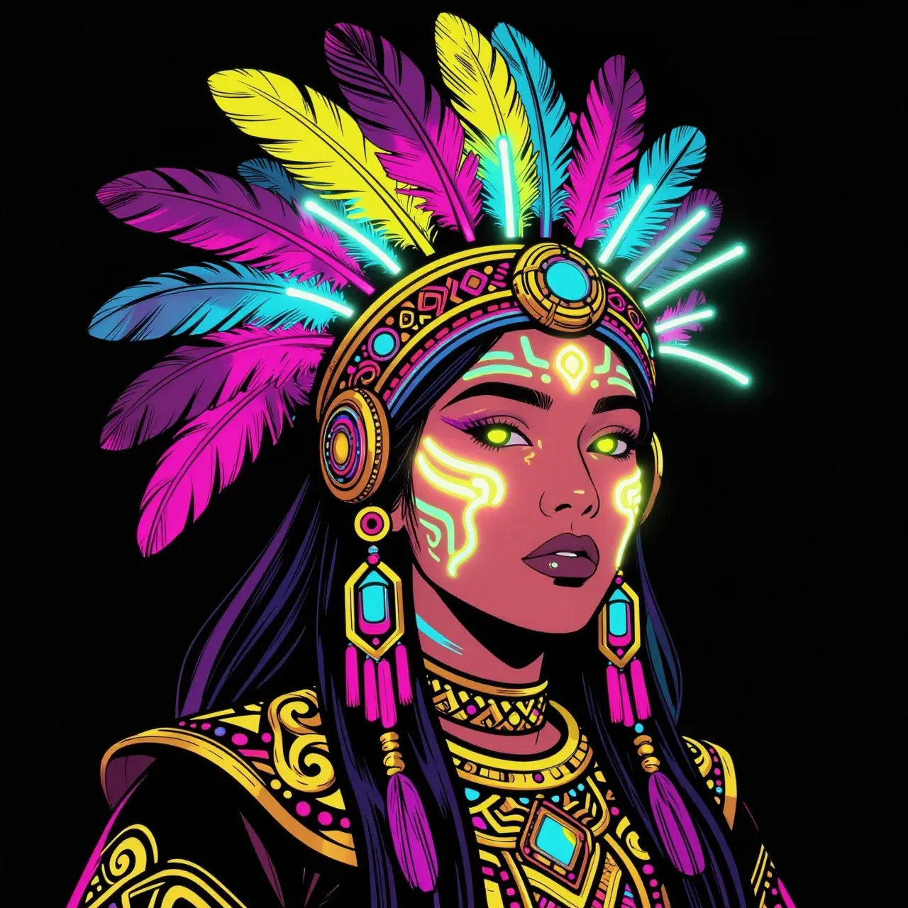Afrofuturism: The New Cyberpunk (2026) — Fiber-Optic Feathers