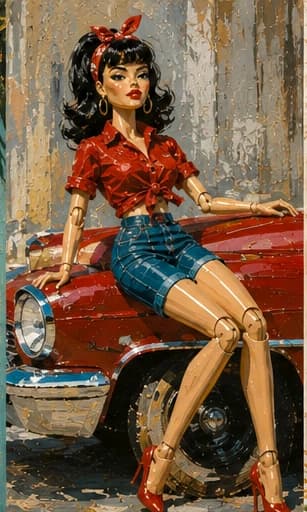 Dolled Up Legacy (2024) — Red Convertible