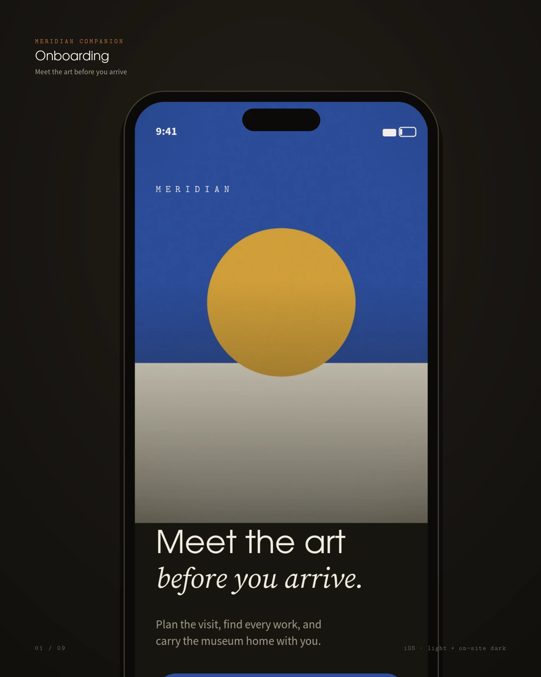 High-fidelity product design — thirteen surfaces, one voice — panel