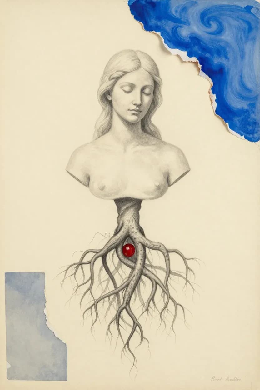 Unraveled Identities - twelve plates — panel
