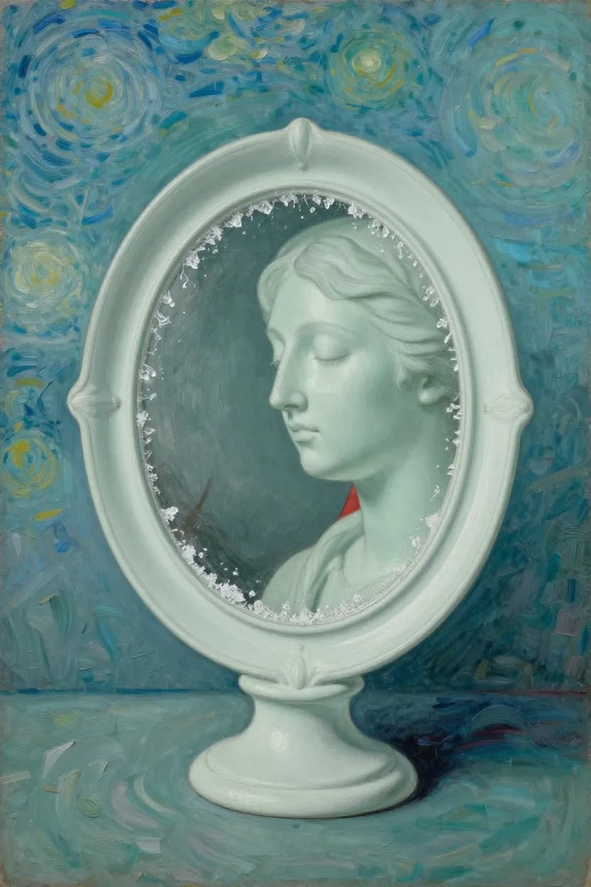 Unraveled Identities - twelve plates — panel
