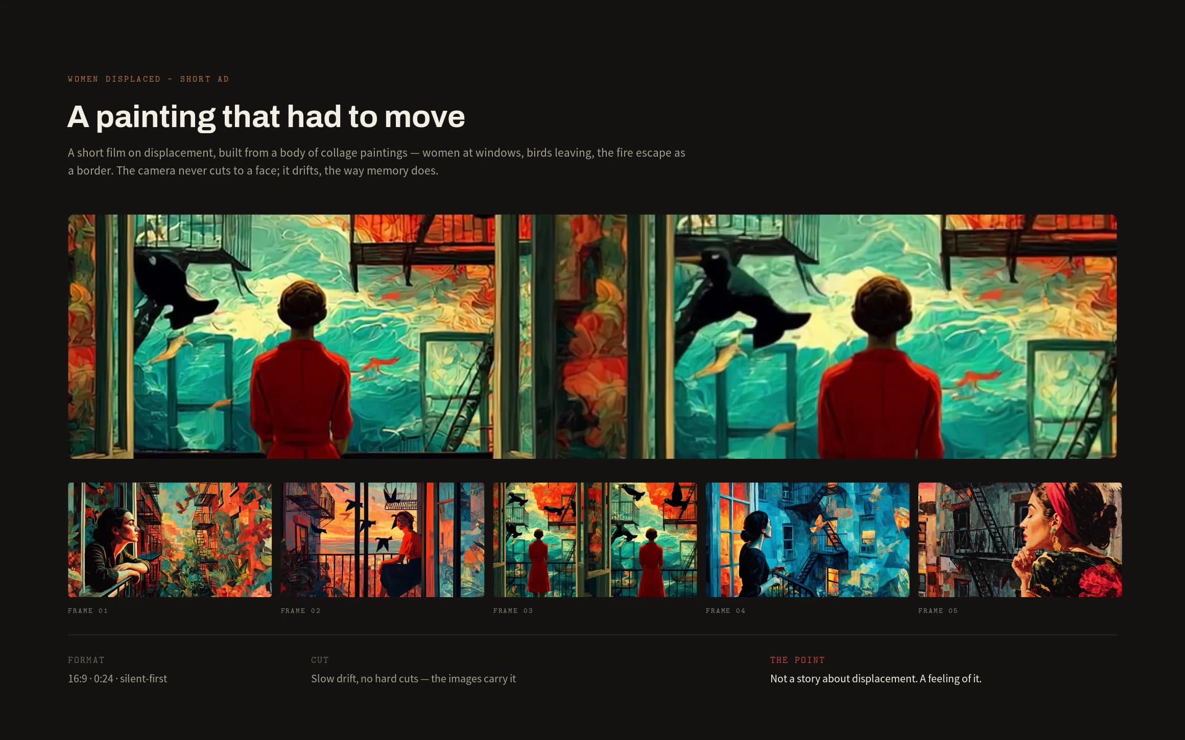 The idea & the films — panel