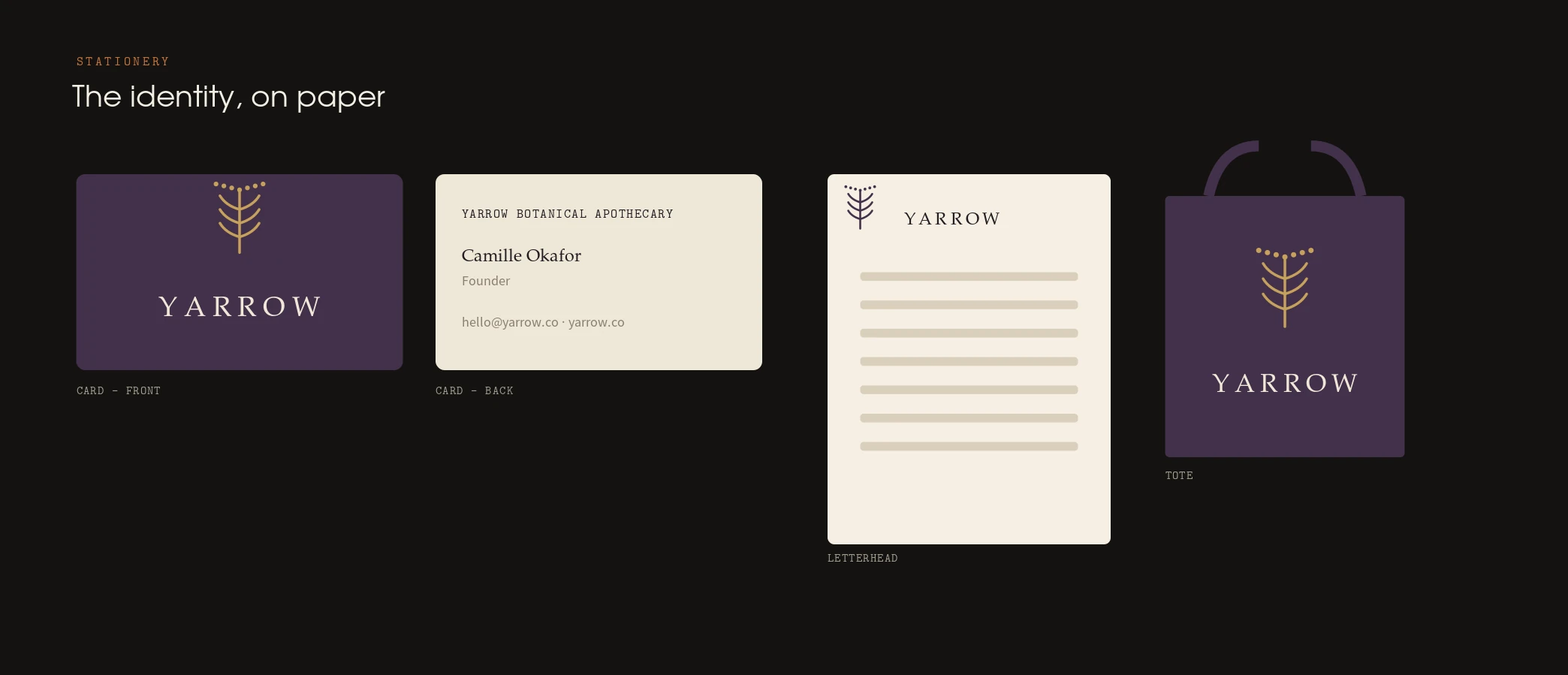 Applications — packaging & the world it lives in — panel