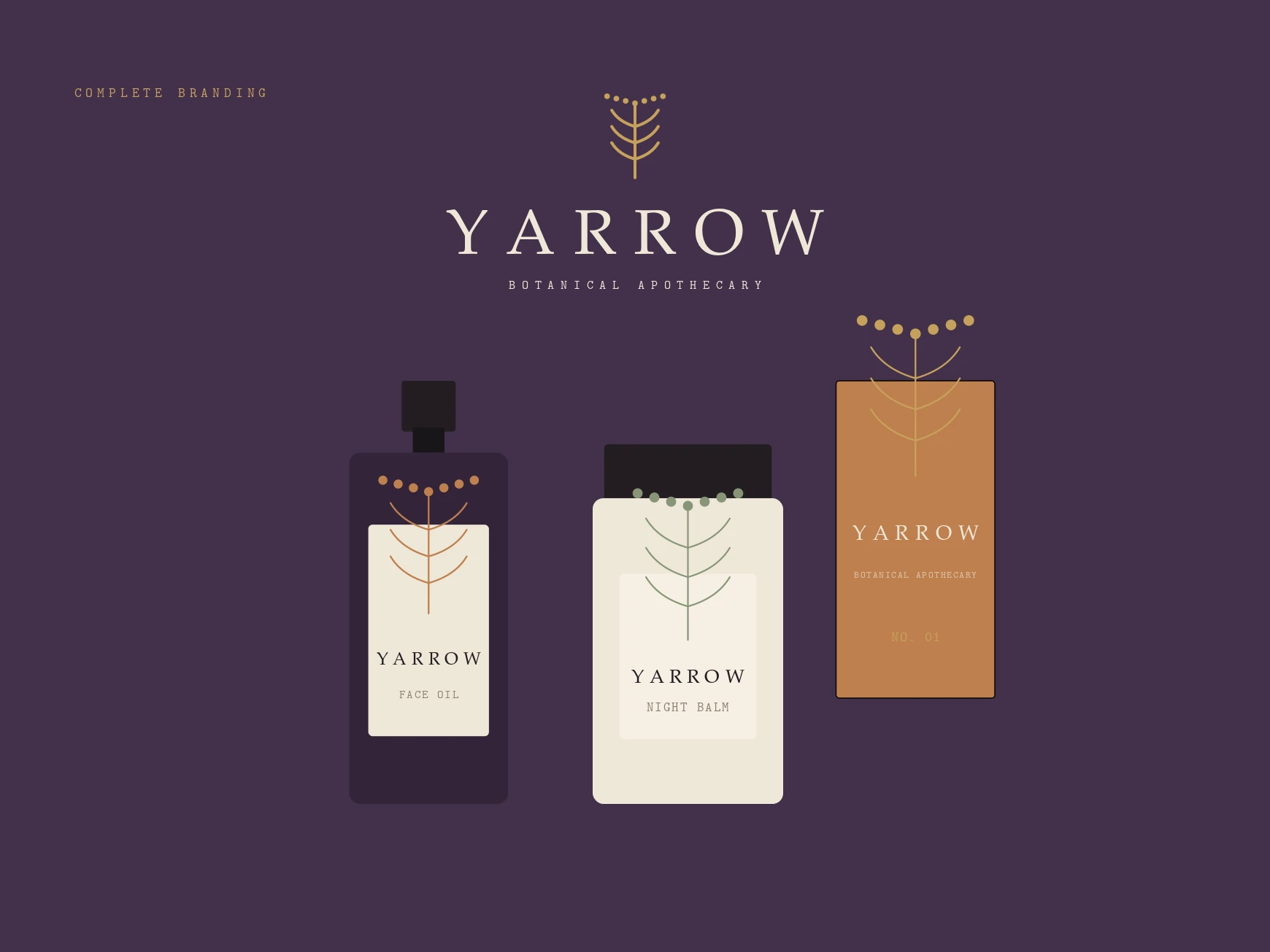 Yarrow — artwork by Loli Mari Montalvo