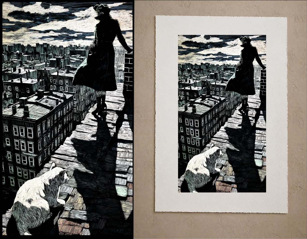 Works on Paper — Too Big for New York III