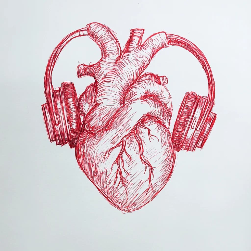 Heartbeat — Key drawing