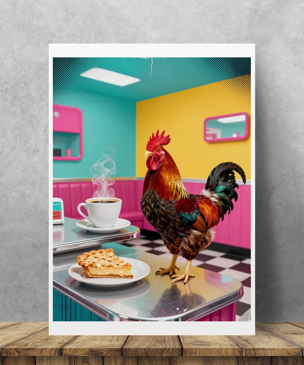 Oracle Rooster — Blue plate special