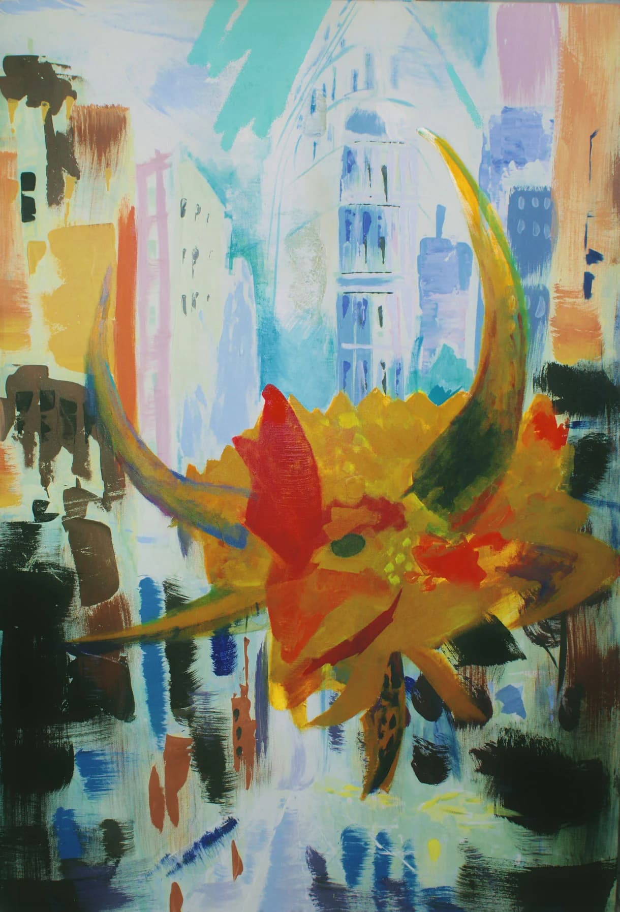 Recent Paintings — Vejigante at the Flatiron