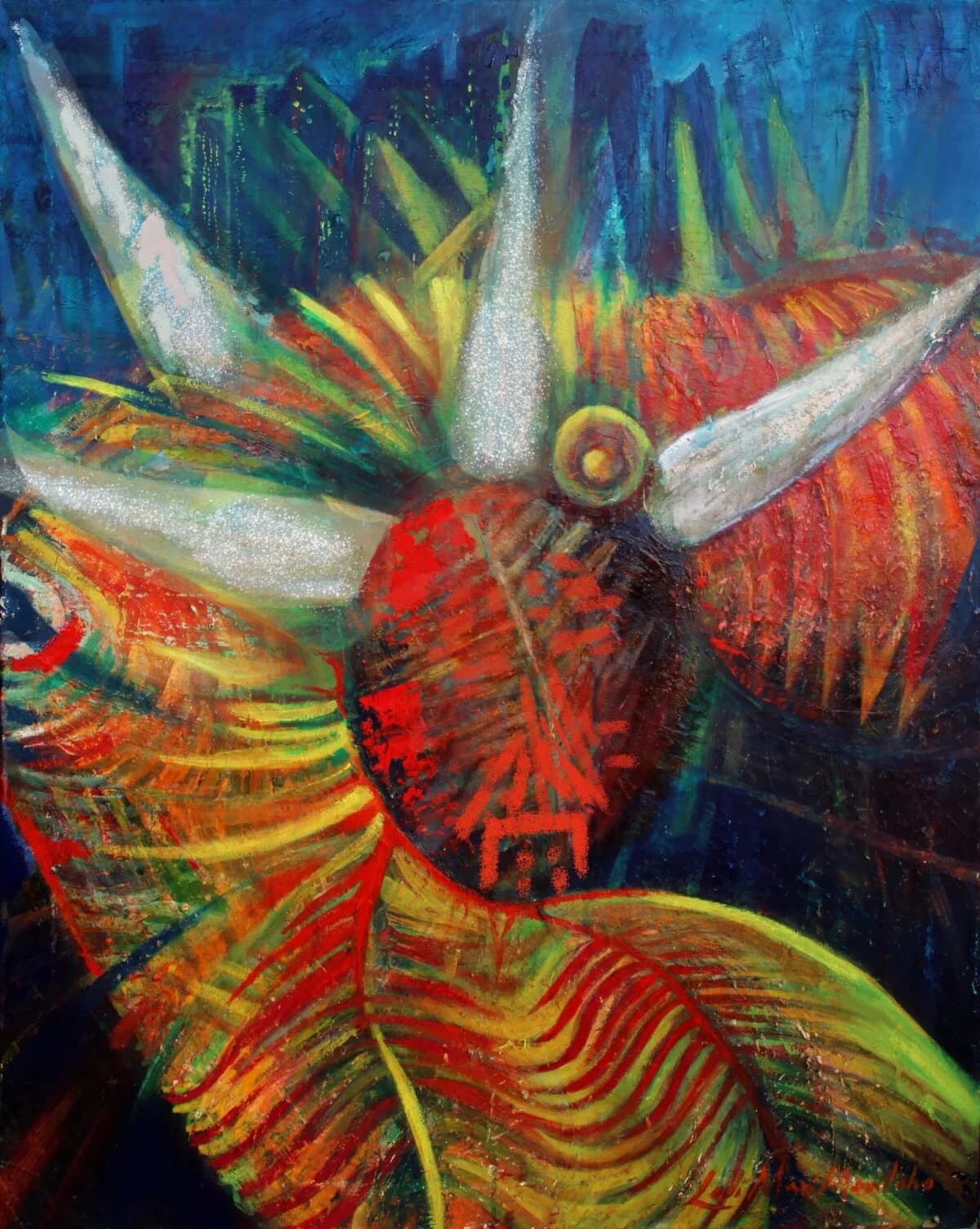 Recent Paintings — Vejigante de Visita