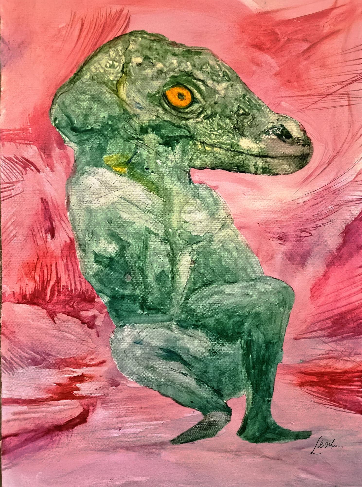 Recent Paintings — Kama Lizard