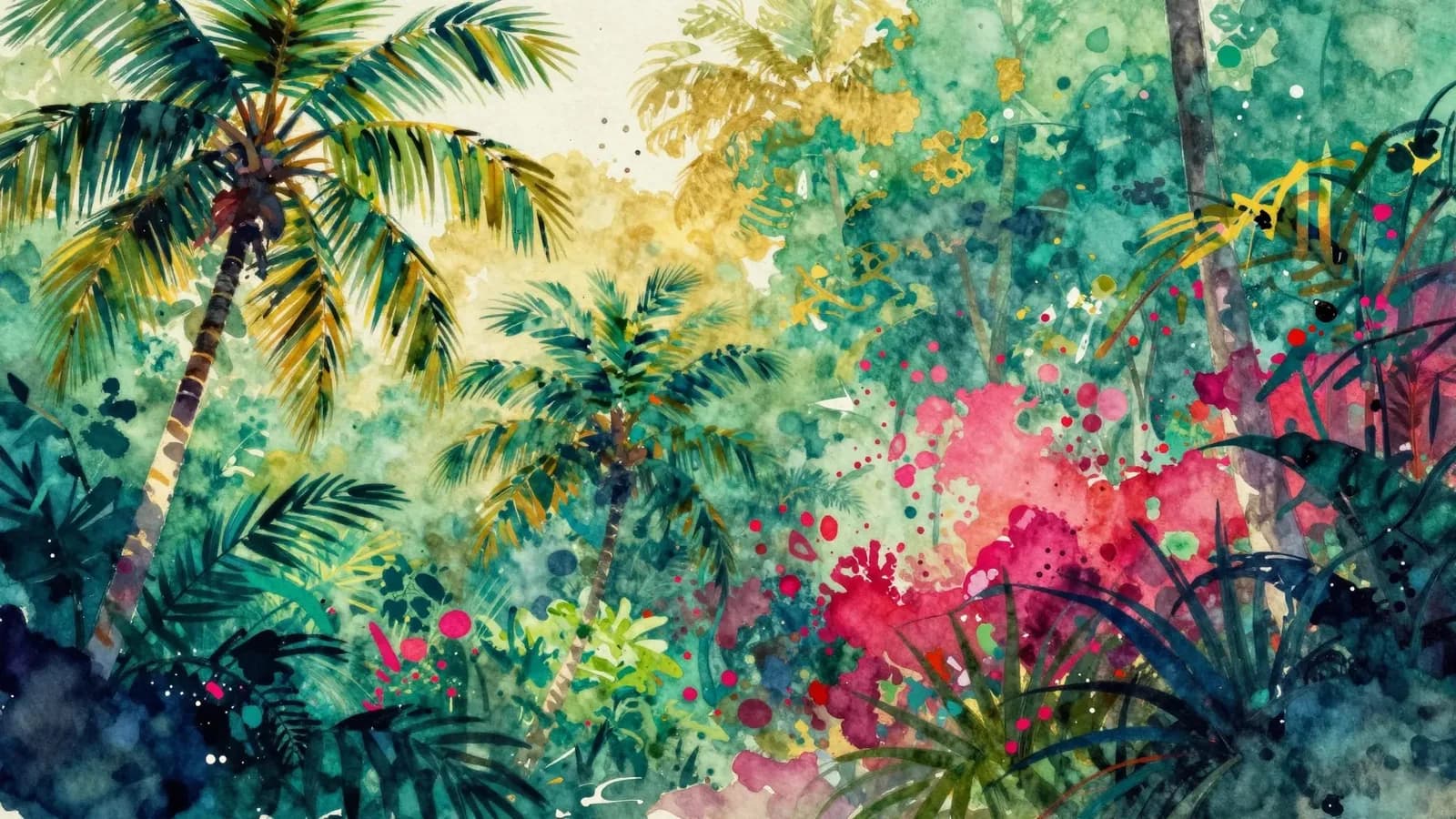 Tropical Study — Tropical shore