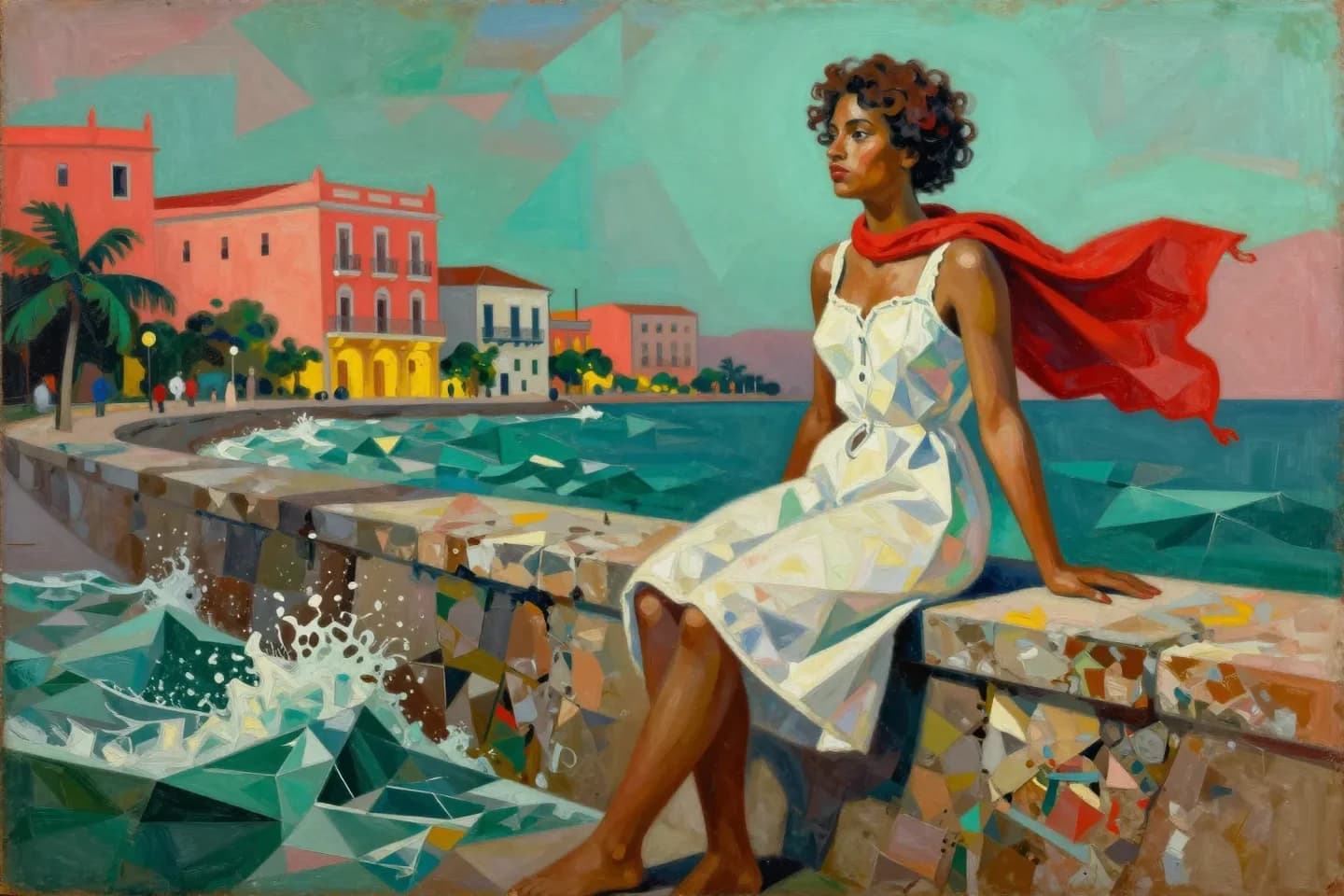 Caribbean Venus — Venus at the Seawall
