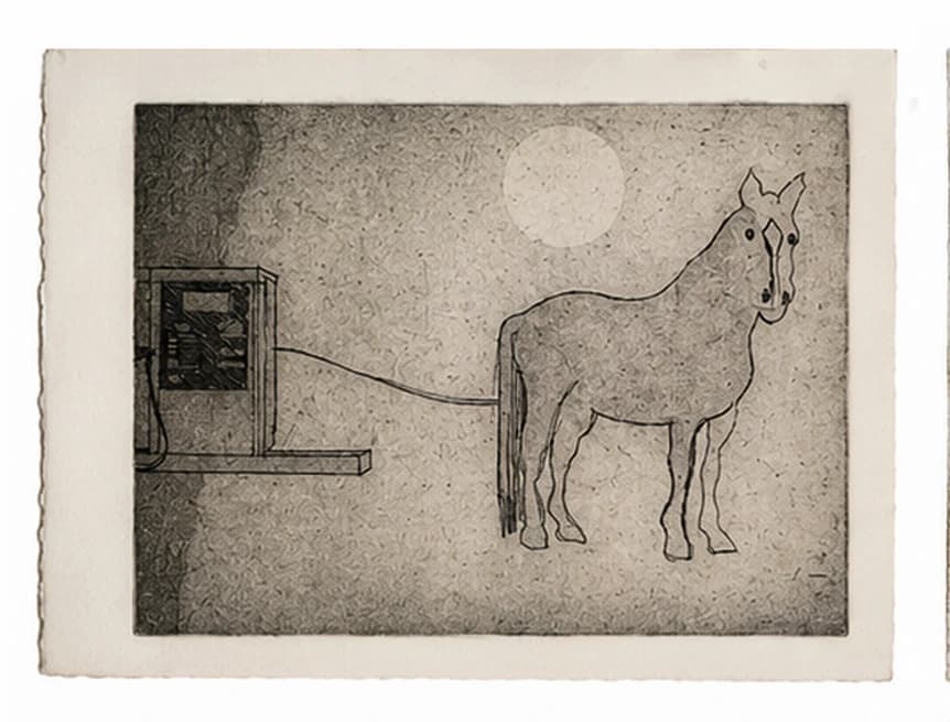 Whispers of the Unseen — Horse Pump — Moonrise