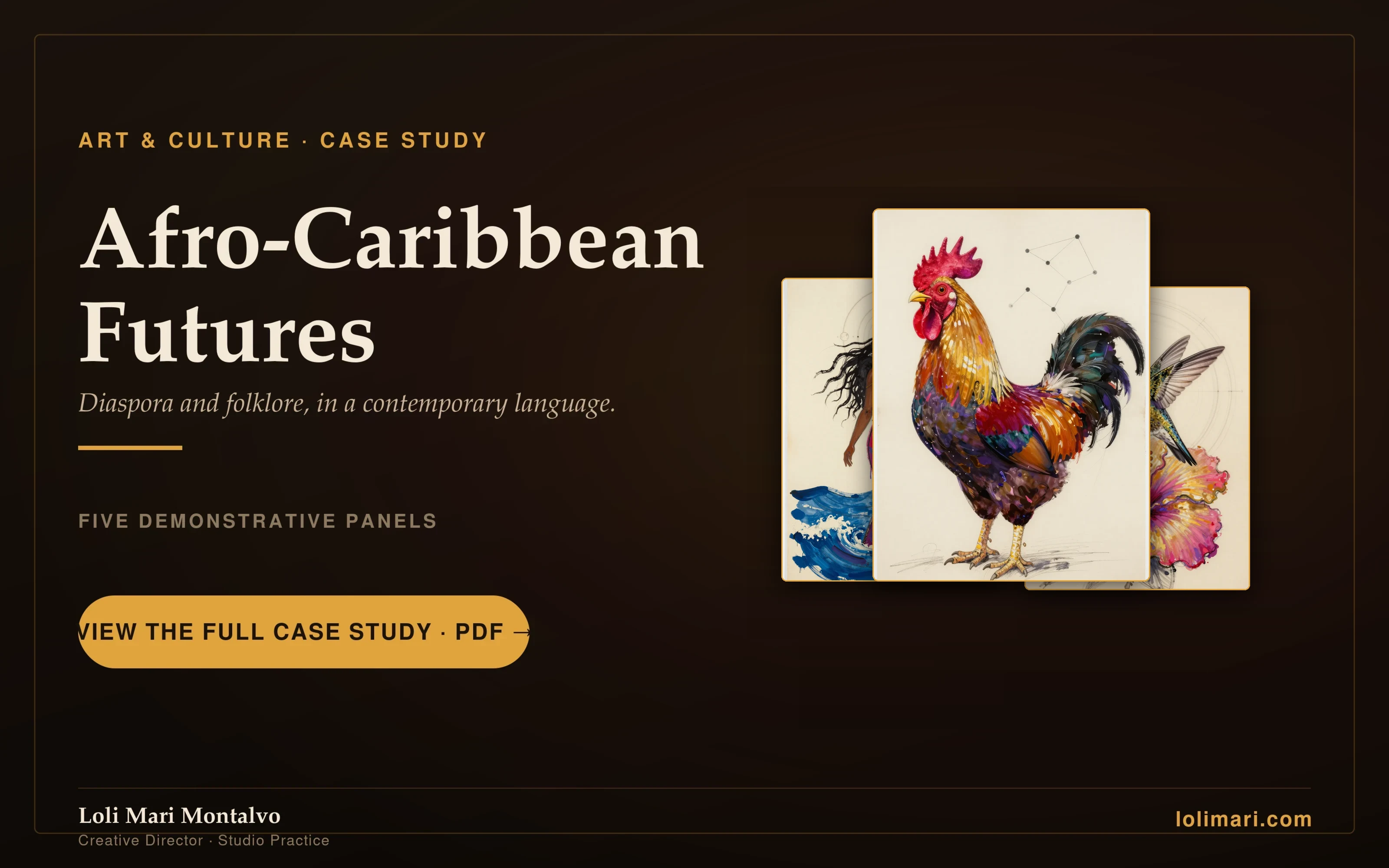 Afro-Caribbean futures — full case study cover