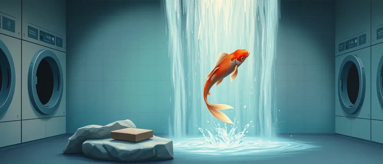 The Koi at the Laundromat