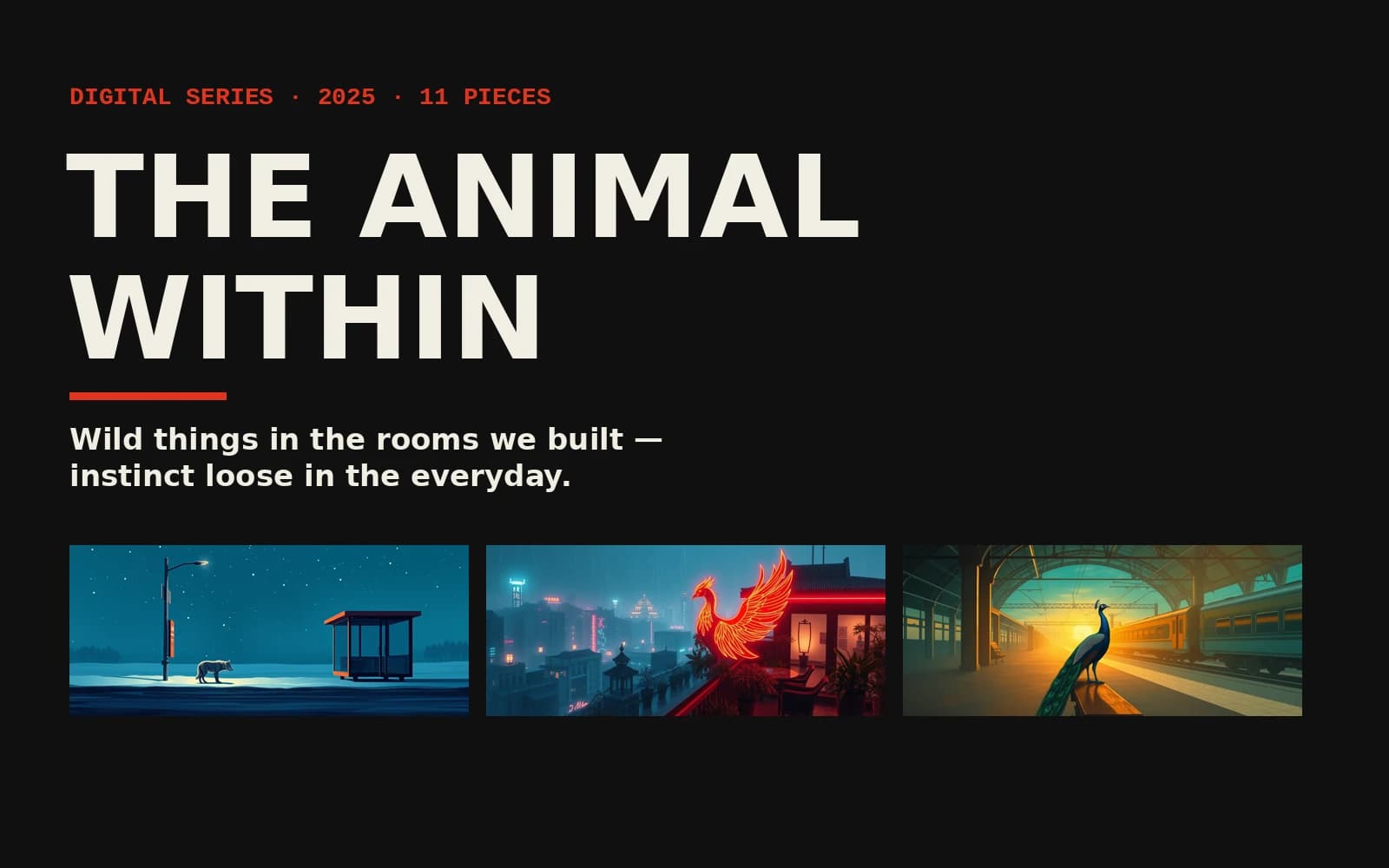 The Animal Within — 2025 — by Loli Mari Montalvo