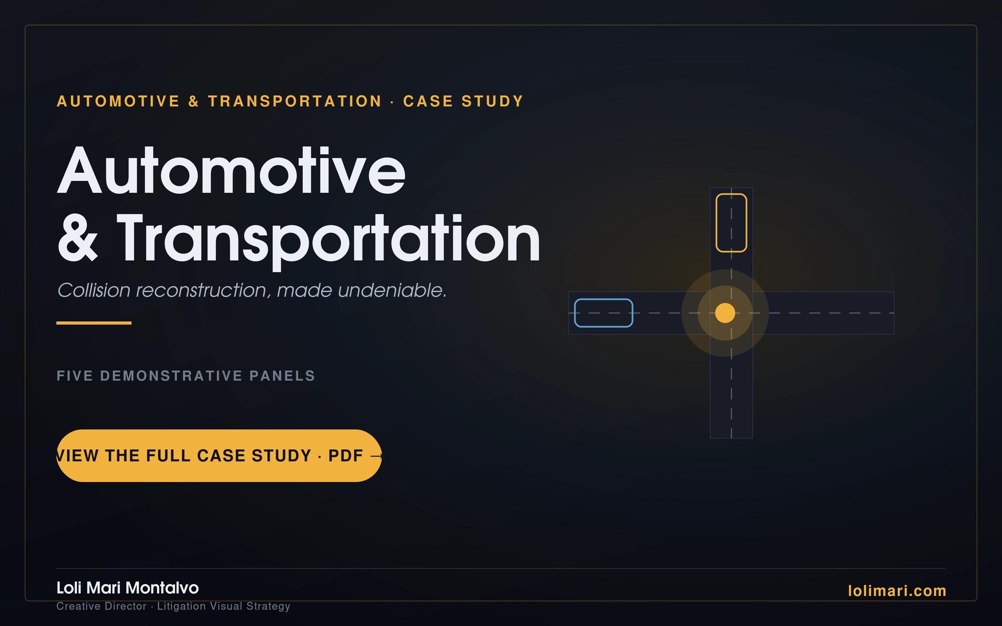 Automotive & transportation — full case study cover