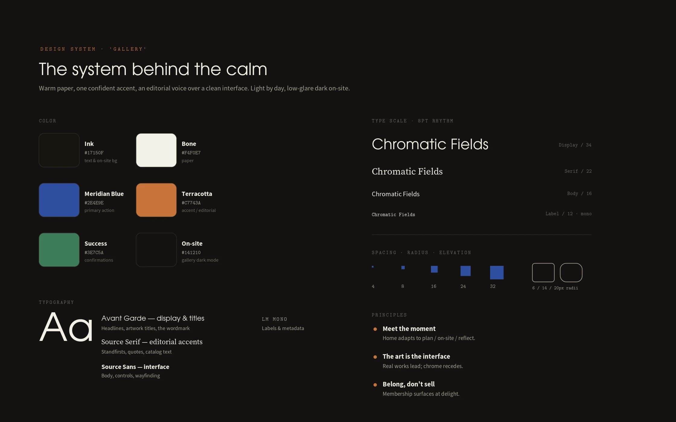 Design system & outcomes — full case study cover