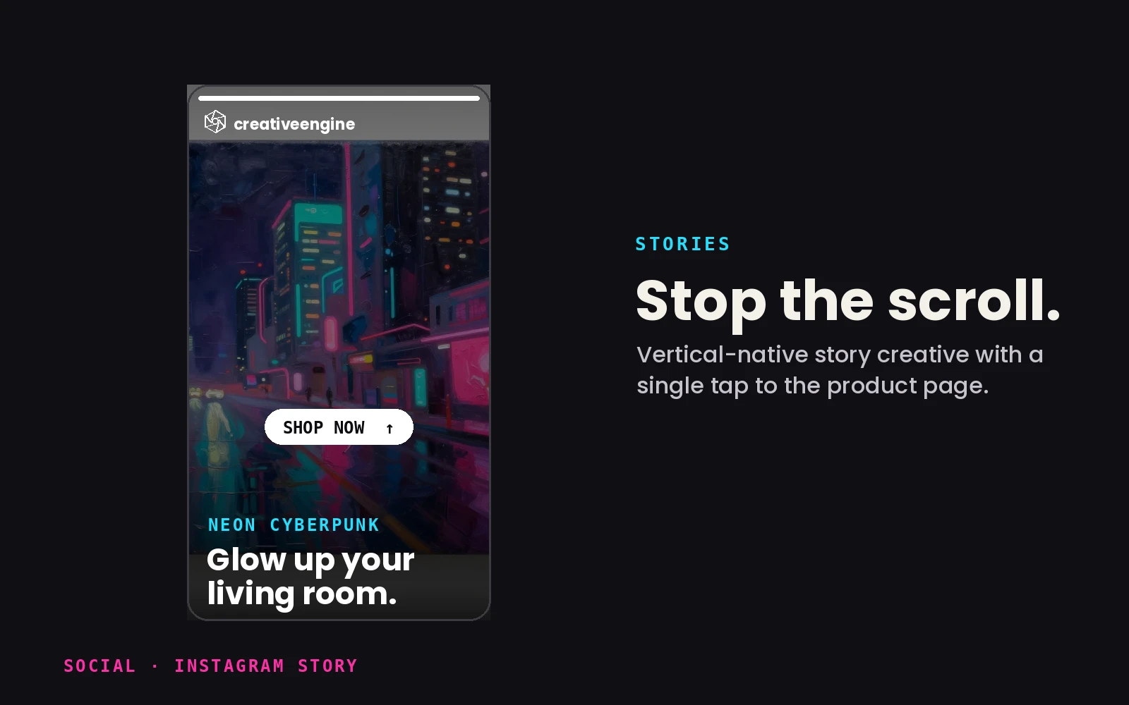 Digital campaign — social, display & out-of-home — panel