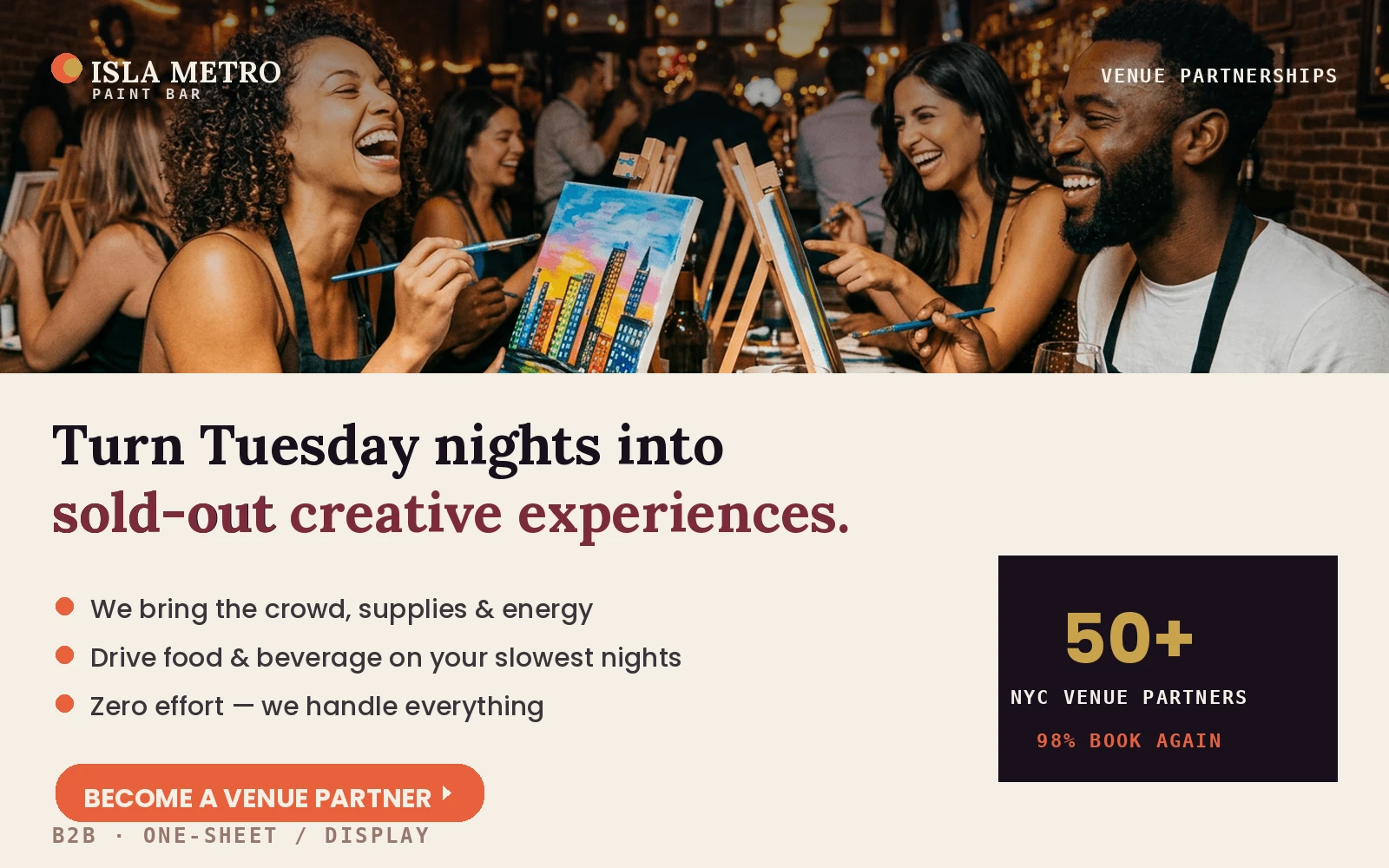 Digital campaign — social, corporate & out-of-home — panel