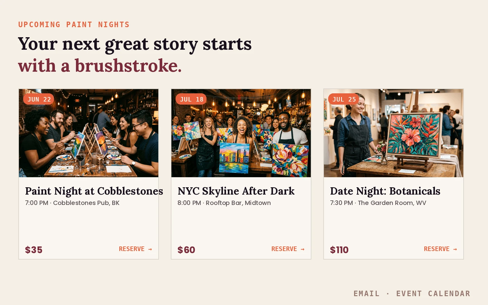 Digital campaign — social, corporate & out-of-home — panel