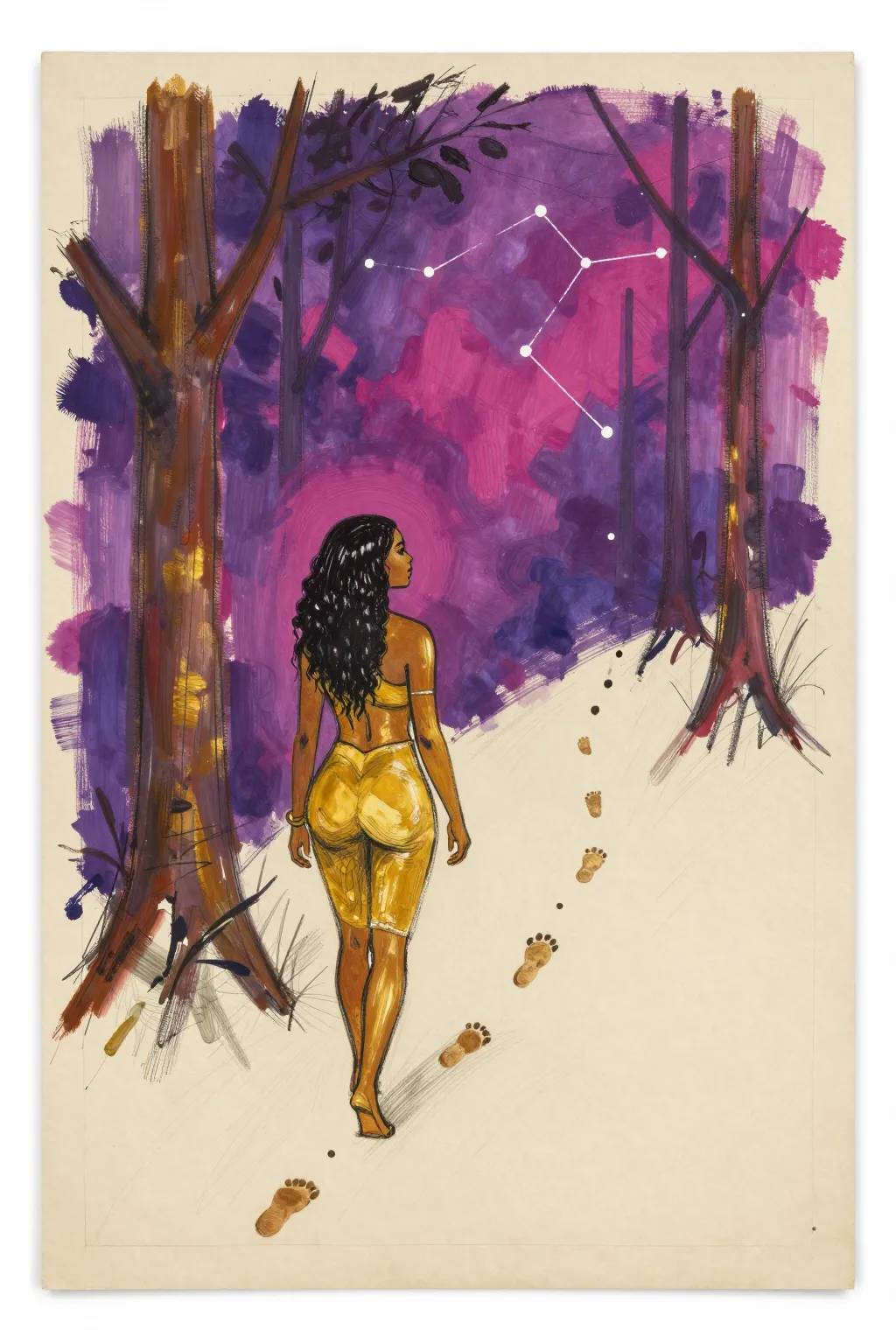 The collection · Folklore × futurism — panel