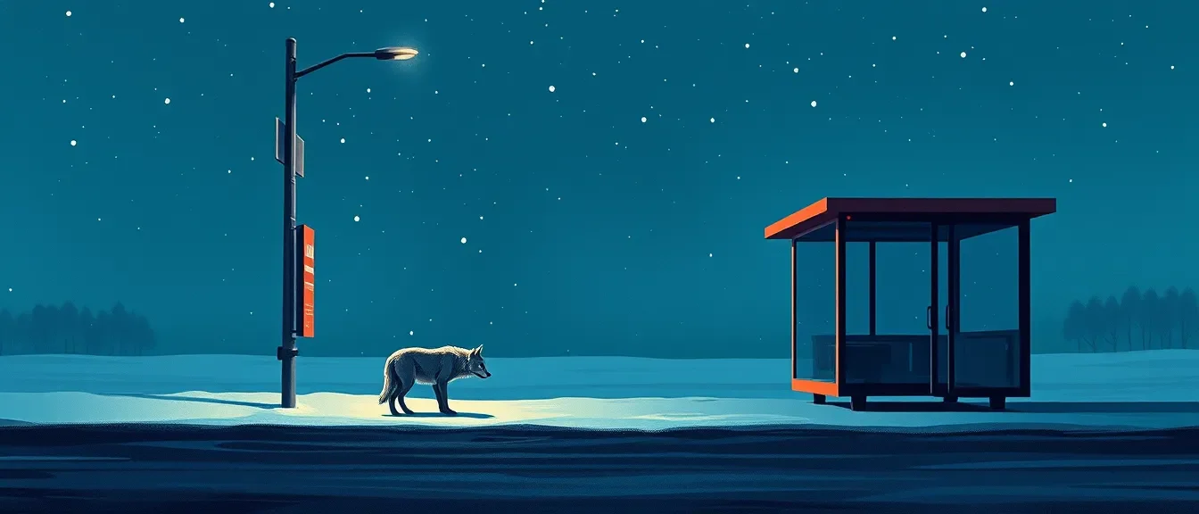 The Wolf at the Bus Stop