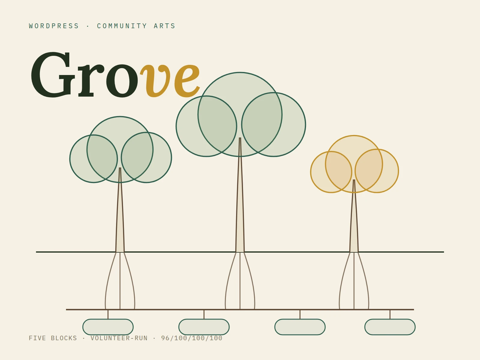 Grove — artwork by Loli Mari Montalvo
