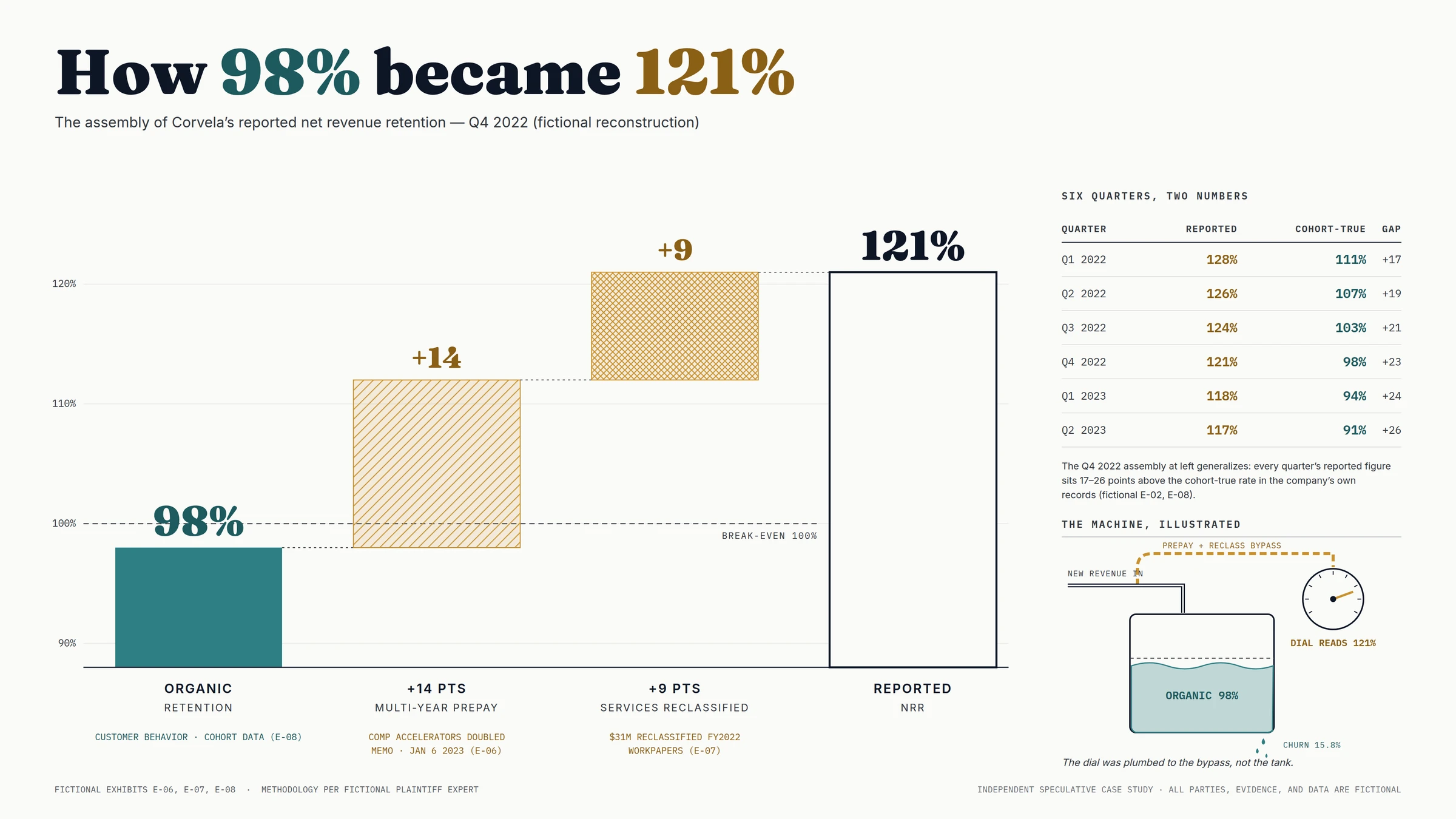 The demonstrative system — Anatomy of a reported number