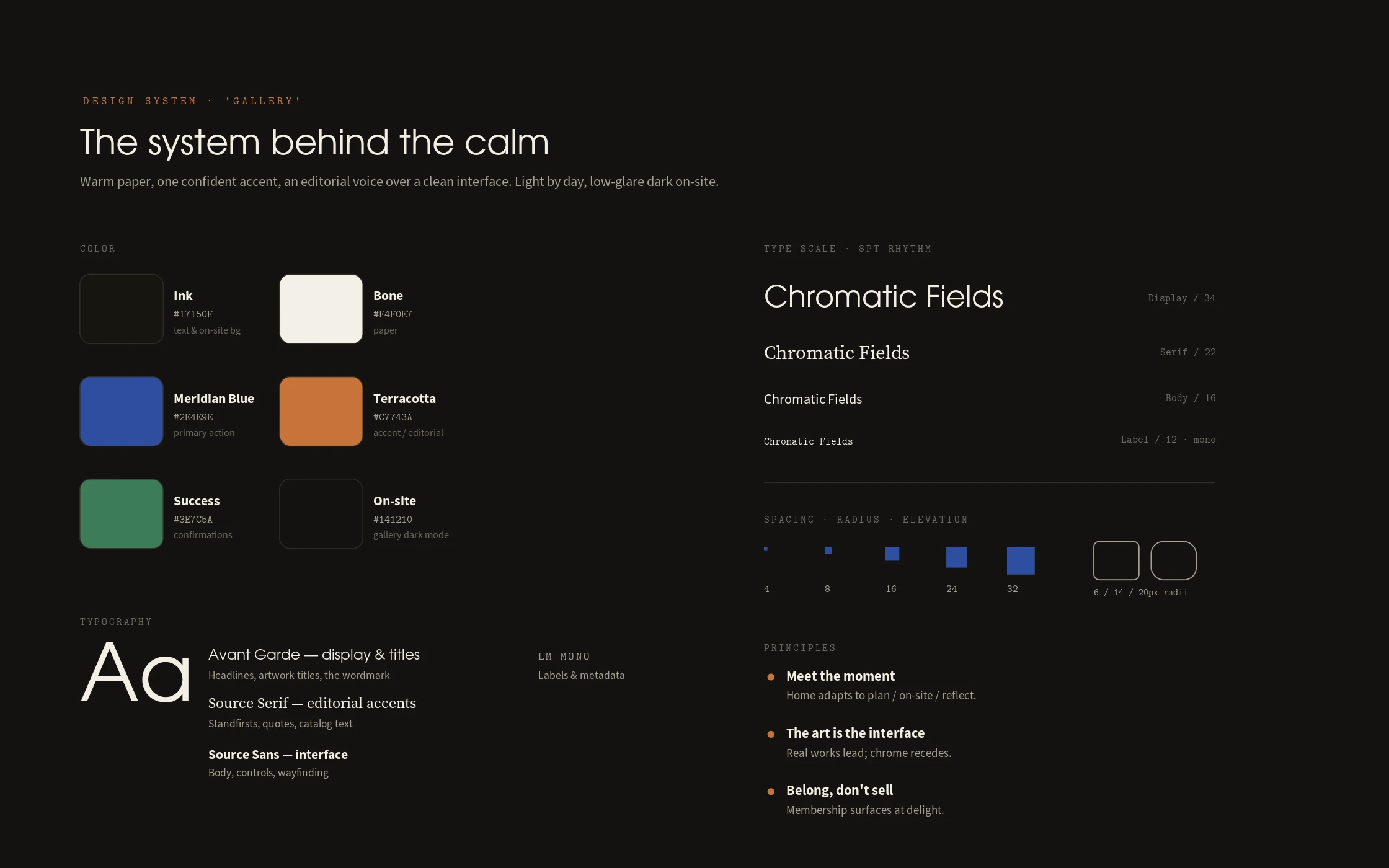 Design system & outcomes — full case study cover