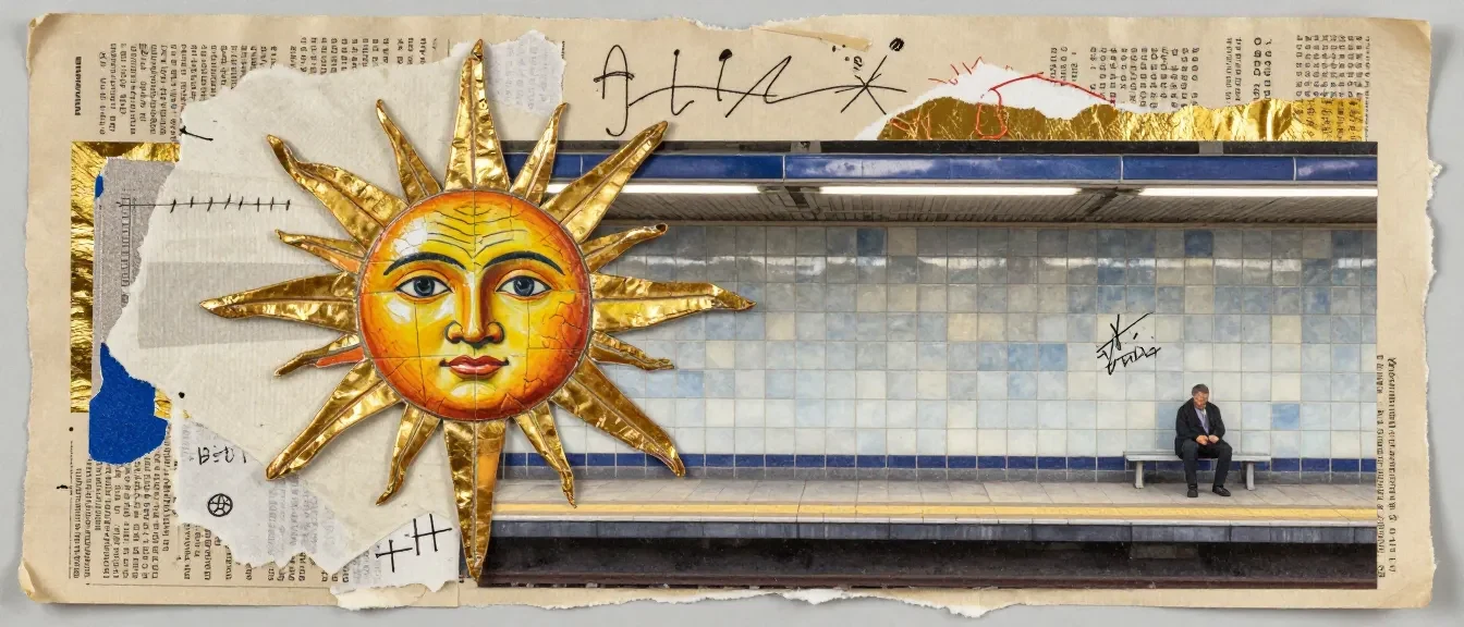 The collage series — panel