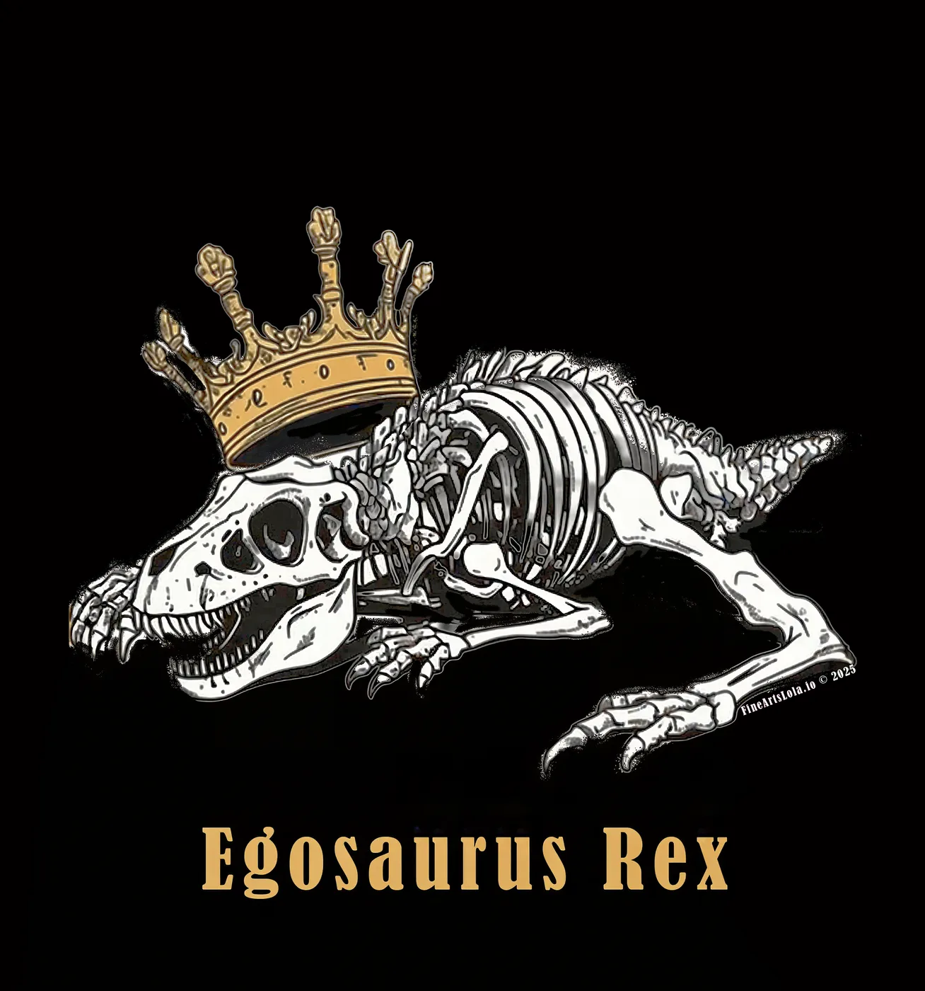 Egosaurus Rex — Digital · archival print