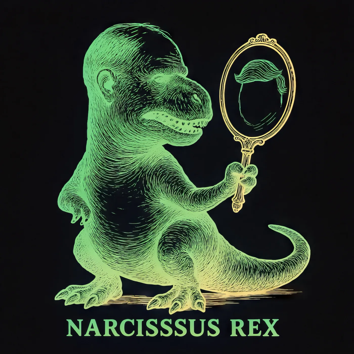 Narcissus Rex — Digital · archival print