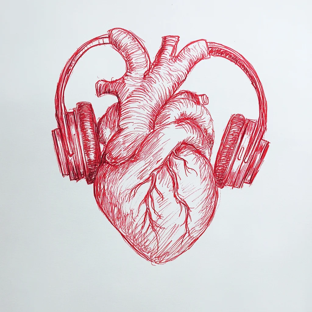 Heartbeat — Key drawing