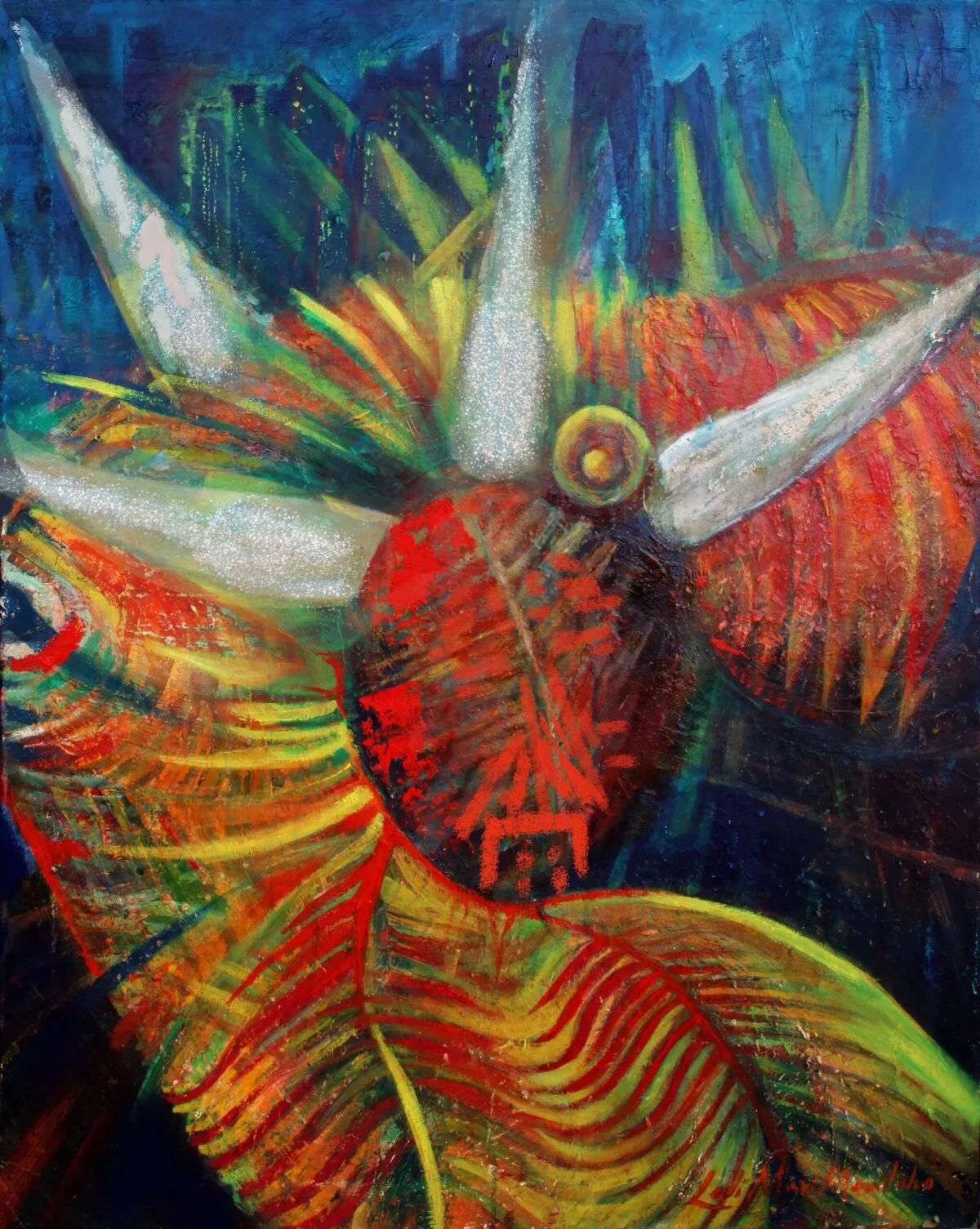 Recent Paintings — Vejigante de Visita
