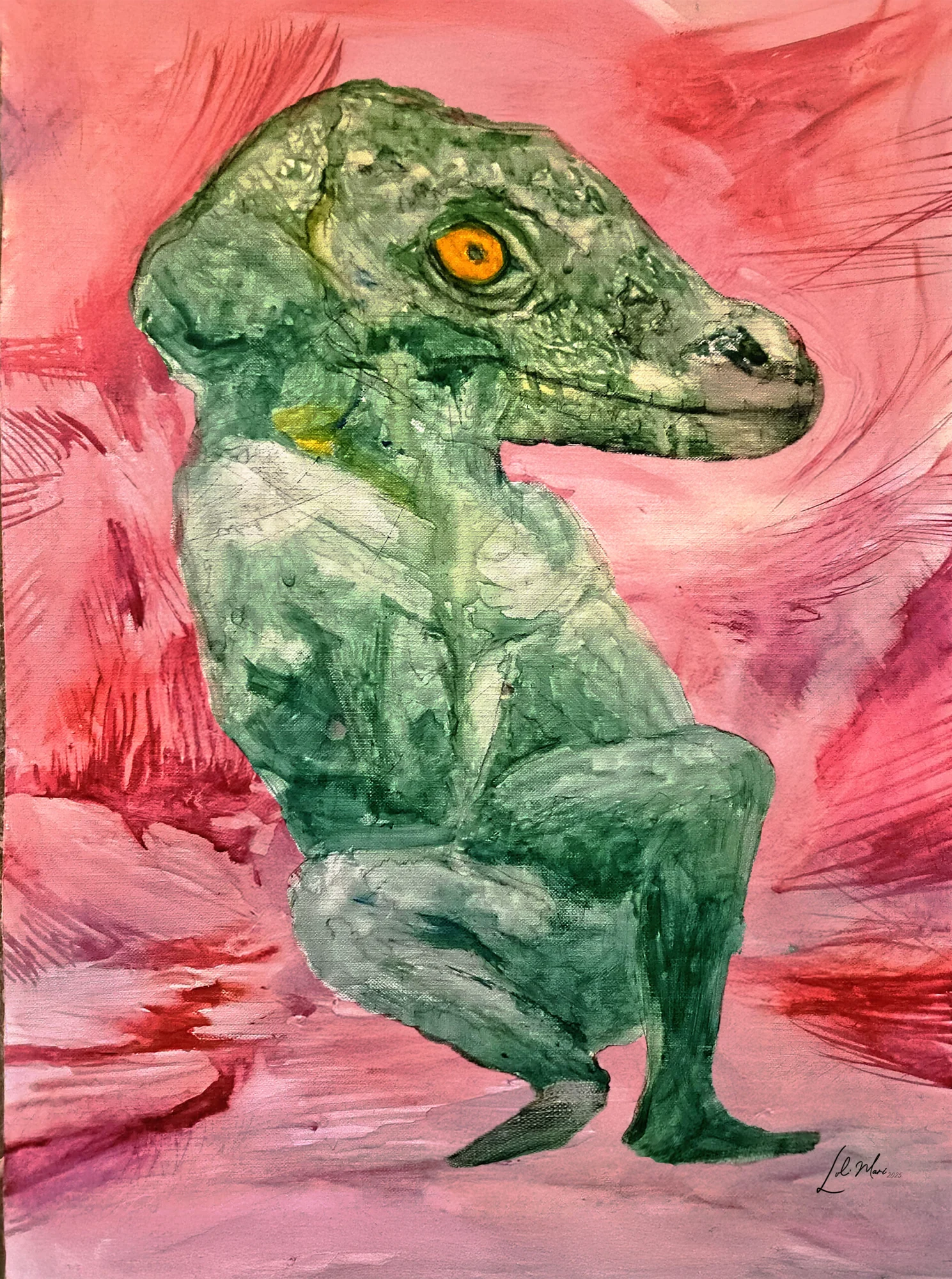Recent Paintings — Kama Lizard