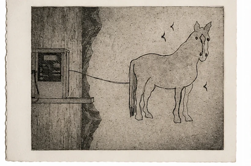 Whispers of the Unseen — Horse Pump — Migration